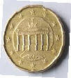 DL 45 A -  BRD  -Euro Coin - 2006  F  - 20  Euro Cent - Dia  2.23  Th  0.22 CM