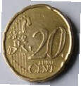 DL 46 B -  BRD  -Euro Coin - 2002  A  - 20  Euro Cent - Dia  2.23  Th  0.22 CM