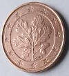 DL 49 A -  BRD  -Euro Coin - 2002  J  - 5  Euro Cent - Dia  2.12 Th  0.16 CM