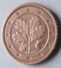 DL 50 A -  BRD  -Euro Coin - 2002  S  - 2  Euro Cent - Dia  0.74 Th  0.06 CM