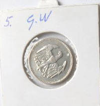 Deutsches Reich =Zilver -  , 1924 , 1 Mark , Dia 2.35  Th 0.15  CM