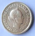 DM 1A .  DANMARK - MARGRETHE II  -1990 , 20 KRONER , Dia 2.68 Th 0.23 CM 