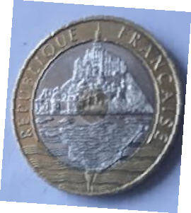 Republique Francais , 1992 , 20 Francs , Dia 2.68  Th 0.20 cm