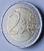 GR21 B. EUROCOIN   ,EYPONIL  , 2002 , 2 eURO , Dia 2.56 Th 0.22 CM