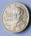 GR22 A. EUROCOIN   ,EV.BENEZERO  , 2006 , 50  LENTA , Dia 2.41 Th 0.22 CM