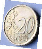 GR25 B. EUROCOIN , KYPPOS , 2008 , 20 EUROCENT, Dia 2.22 Th 0.20 CM