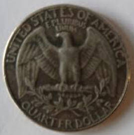 United States- Quarter Dollar, 2015 D ,Dia 2.42 Th 0.16 cm