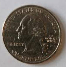 United States- Quarter Dollar, 2001  ,Dia 2.42 Th 0.16 cm