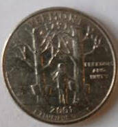 United States- Quarter Dollar, 2001 D ,Dia 2.42 Th 0.16 cm