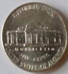 United States- Five cents ,  2003 P , Dia 2.12 Th 0.18 cm