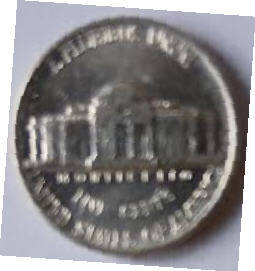 United States- Five cents ,  1994 P , Dia 2.12 Th 0.18 cm