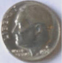 United States-  One Dime,  1974 D , Dia 1;79 Th 0.15 cm