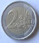 Italien Eurocoin, 2002 , 2 Euro , Dia 2.57  Th 0.22 cm