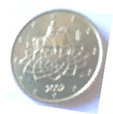 Italien Eurocoin, 2002 , 50 Euro  cent, Dia 2.42  Th 0.22 cm