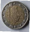 LB 12A , EUROCOIN LUXEMBOURG  , 2015 ,  2 EURO ,DIA 2.32 TH 0.22 CM