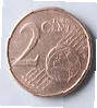 LB 17B , EUROCOIN LUXEMBOURG  , 2004 ,  2  EUROCENT , DIA 1.87 TH 0.15 CM