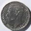 LB 5A , LUXEMBOURG . MISPRINT ,, 1972 , 1 FRANK DIA 2.09 TH 0.15 CM