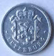 LB 9A , LUXEMBOURG  ,, 1972 , 50 CMOS ,DIA 1.89 TH 0.11 CM