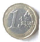 LT 2B -LITHUANIA - EUROCOIN - 2015 - 1 EURO - DIA 2.32 TH 0.22 CM
