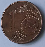 Koningin Beatrix - 2000 ,  BRONS , 1 cent ,  Dia 1.62 Th 0.16 cm