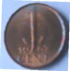 Koningin Juliana - 1967 , 1  cent  koper,  Dia 1.70 Th 0.13 cm