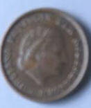 Koningin Juliana - 1971 , 1  cent  , brons,  Dia 1.70 Th 0.13 cm