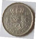 mint, not circulated ,  Koningin Juliana,  1980 , 1 Gulden , Dia 2.50 Th 0.17 cm