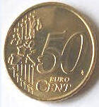 mint, not circulated ,   Koningin  Beatrix, 2000 ,  50 Euro Cent , Dia 2.42 Th 0.20 cm