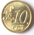 mint, not circulated ,   Koningin  Beatrix, 2000,  10 Euro Cent , Dia 1.79 Th 0.19 cm