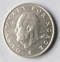 NW 5A -NORWAY - OLAV V - 1984 , 1  KRONE , Dia 2.49 Th 0.18 CM 