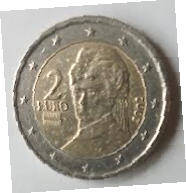 OR 12A - REPUBLIK OSTERREICH-- EUROCOIN -2002 - 2 EURO , DIA 2.57 TH 0.23 CM