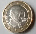 OR 13A - REPUBLIK OSTERREICH -MOZART -EUROCOIN -2002 - 1 EURO , DIA 2.32 TH 0.22 CM