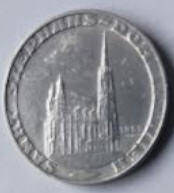 OR 1A - sAINT STEPHANS DOM - WIEN- 1950 -1 Stephans Groschen , Dia 2,70  Th 0,19 CM