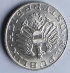 OR 2B- REPUBLIK OSTERREICH-1974- 10 SHILLING, DIA 2.85 TH 0.15 CM
