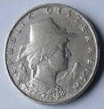 OR 5A - REPUBLIK OSTERREICH-1925- 10 GROSCHEN, DIA 2.20 TH 0.15 CM