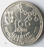 Replubica Portuguese. 1990; 50 Escudos , Dia 2.40 Th 0.25 CM