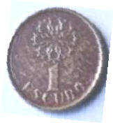 Port 16 B - Replubica Portuguese. 1989 , 1 Escudos , Dia 1.60 Th 0.11 CM]