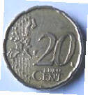 Port 19 B -  Portuguese Eurocoin. 2005 , 20 Eurocent , Dia 2.22 Th 0.20 CM]