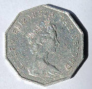 Queen Elizabeth the second-Hong Kong  1978 , 5 dollars, Dia 2.95  th 0.19 cm9