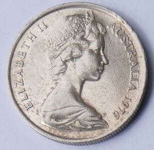 Queen Elizabeth II, DG Regina, Australie , 2001 ,  5 p  ,Dia 1.9 th 0.12 cm