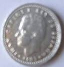 Juan Carlos- 1985 , 1  Peseta, Dia 2.10  Th 0.15