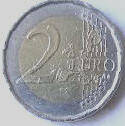 Juan Carlos- 1999 , 2 Euro , Dia 2.67  Th 0.22 CM