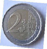 Juan Carlos- 2000 , 2 Euro , Dia 2.67  Th 0.22 CM