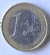Juan Carlos- 1999 , 1  Euro , Dia 2.32  Th 0.22 CM