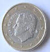 Espagna -  2017 , 1  Euro , Dia 2.32  Th 0.22 CM