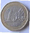 Espagna -  2017 , 1  Euro , Dia 2.32  Th 0.22 CM