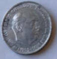 Spain, Franco, 1959.  aluminium,  10 centimos .  Dia 1.77 Th 0.14 cm