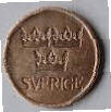 SW 11A - SWEDEN  - 1972 - 5 ORE - DIA 1.80 TH 0.13 CM