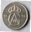 SW 8A - SWEDEN  - 1973 - 25 ORE - DIA 1.70 TH 0.12 CM
