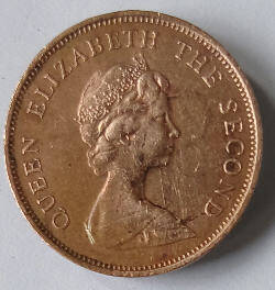 two pence Baliwick of Yersey 1981 A